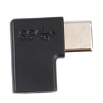 محول شحن USB-C / Type-C ذكر إلى 8 دبابيس أنثى بزاوية، USB-C / Type-C ذكر إلى 8 دبابيس أنثى