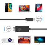 كابل Onten UC503 USB-C / نوع-C بدقة 4K 30 هرتز HDTV، UC503