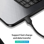 كابل بيانات مغناطيسي مضفر من النايلون M11 3 أمبير USB إلى USB-C / Type-C، طول الكابل: 2 متر، USB-C / Type-C