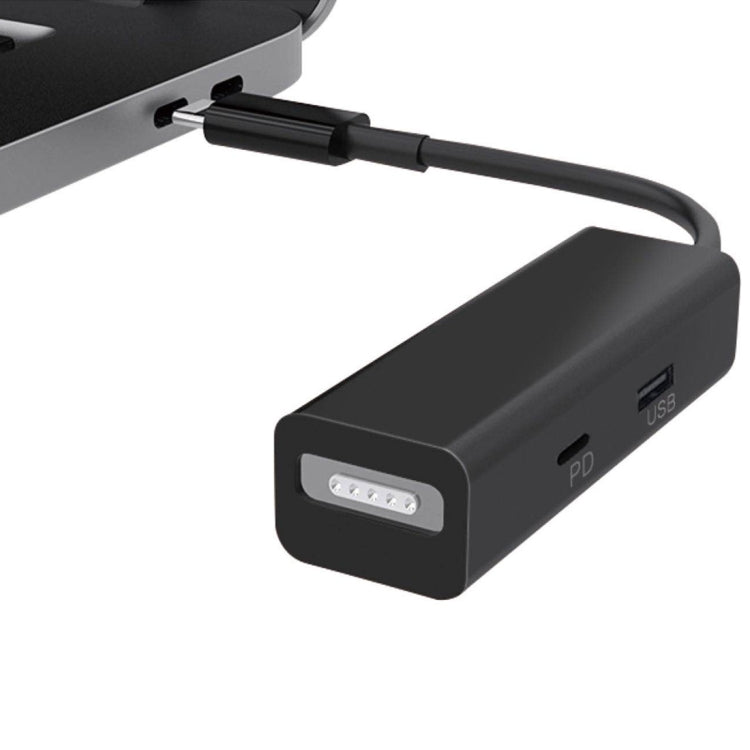 محول 3 في 1 MagSafe 1 / 2 + منفذ PD + USB إلى USB-C / Type-C