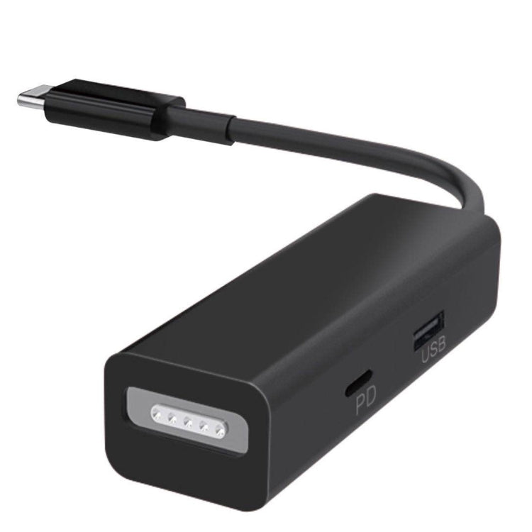 محول 3 في 1 MagSafe 1 / 2 + منفذ PD + USB إلى USB-C / Type-C