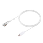 كابل شحن وبيانات USB-C / Type-C ذكر إلى 5 دبابيس MagSafe 1 (بشفة L) ذكر لماك بوك