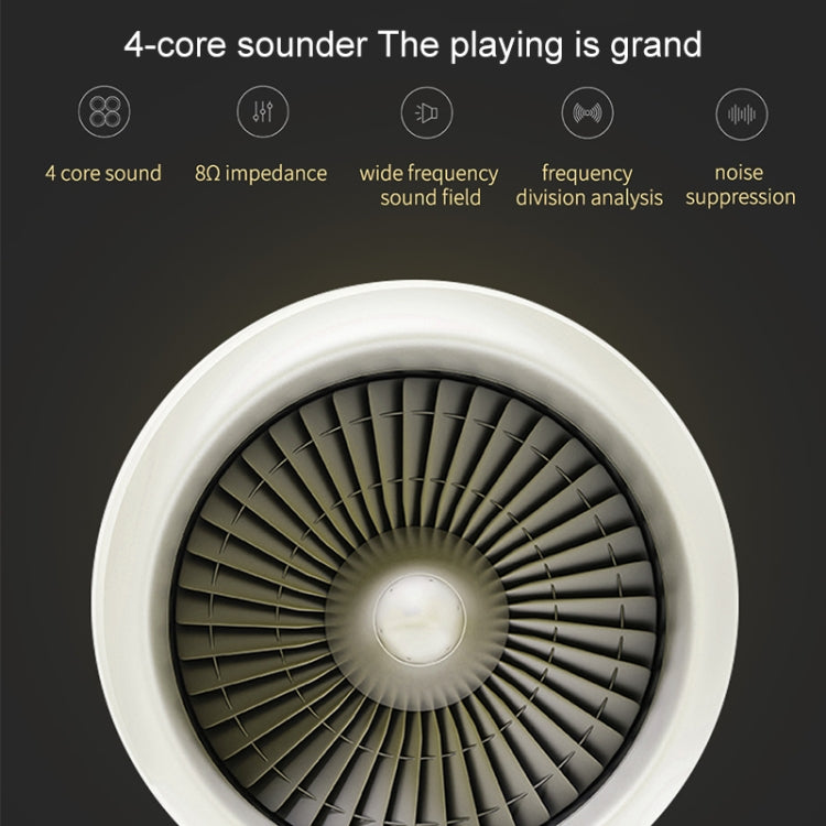 سماعات موسيقى داخل الأذن QKZ CK3 HIFI بأربع وحدات