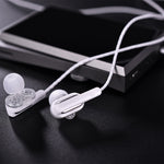 سماعات موسيقى داخل الأذن QKZ CK3 HIFI بأربع وحدات