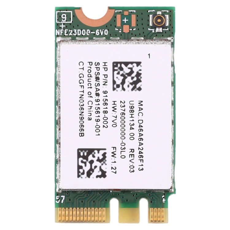بطاقة شبكة RTL8723DE 246 G6 BT 4.0 2.4G SPS 915619-001/915618-002 300M لأجهزة لابتوب HP