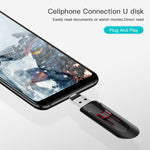 محول موصل OTG صغير من سبائك الألمنيوم USB-C / تايب-سي ذكر إلى USB أنثى