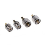 طقم محول A13 مكون من 4 قطع PL259 / SO239 إلى SMA ذكر / أنثى نوع موصل RF