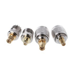 طقم محول A13 مكون من 4 قطع PL259 / SO239 إلى SMA ذكر / أنثى نوع موصل RF