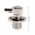 موصل RF زاوية قائمة أنثى UHF SO239 لكابل محوري RG58 / RG142 LMR195