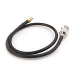 كابل ذيل خنزير RG58 مع موصل أنثى SMA إلى أنثى UHF SO239 PL259، الطول: 50 سم