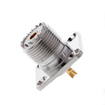 محول غطاء بفلانجة تثبيت لوحة هيكل أنثى UHF SO239
