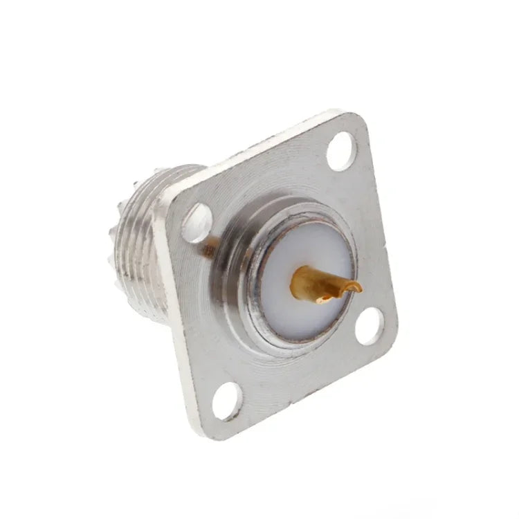 محول غطاء بفلانجة تثبيت لوحة هيكل أنثى UHF SO239