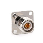 محول موصل RF أنثى UHF SO239 إلى أنثى مع تثبيت لوحة هيكل