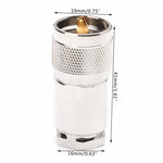 محول مشبك ذكر UHF PL259