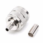 10 قطع موصل مقرمش ذكر UHF PL259 لموصل RG58 RG142 / 3D-FB