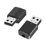مستقبل صوتي بلوتوث 5.0 محول USB بلوتوث ومرسل بلوتوث يدعم Win8/10، ZF169