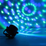 YouOKLight YK2278 إضاءة حفلات دي جي مفعلة بالصوت بقوة 3 واط، كرة ديسكو RBG، مصباح ستروب، إضاءة مسرحية مع 7 أوضاع، بدون جهاز تحكم عن بعد