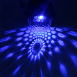 YouOKLight YK2278 إضاءة حفلات دي جي مفعلة بالصوت بقوة 3 واط، كرة ديسكو RBG، مصباح ستروب، إضاءة مسرحية مع 7 أوضاع، بدون جهاز تحكم عن بعد