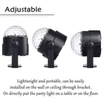 YouOKLight YK2278 إضاءة حفلات دي جي مفعلة بالصوت بقوة 3 واط، كرة ديسكو RBG، مصباح ستروب، إضاءة مسرحية مع 7 أوضاع، بدون جهاز تحكم عن بعد