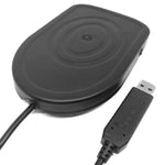 مفتاح قدم معدني USB للتحكم في لوحة المفاتيح والماوس للكمبيوتر، مفتاح قدم واحد (معدني)