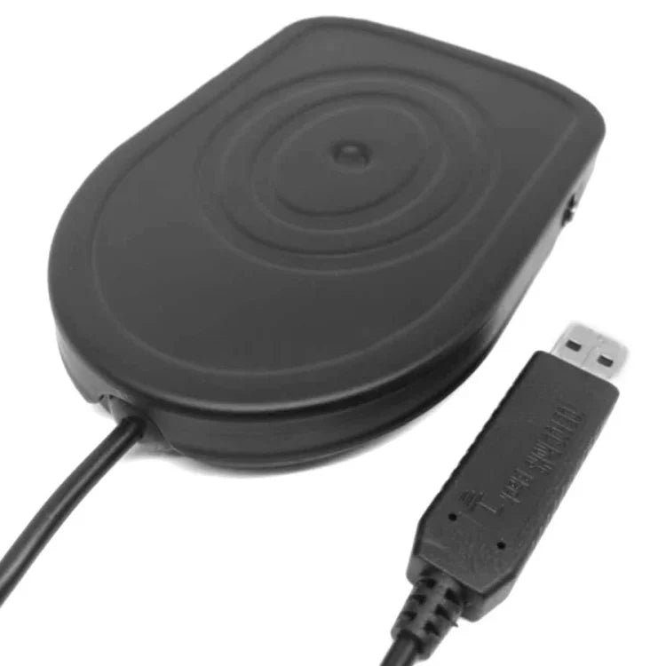 مفتاح قدم معدني USB للتحكم في لوحة المفاتيح والماوس للكمبيوتر، مفتاح قدم واحد (معدني)