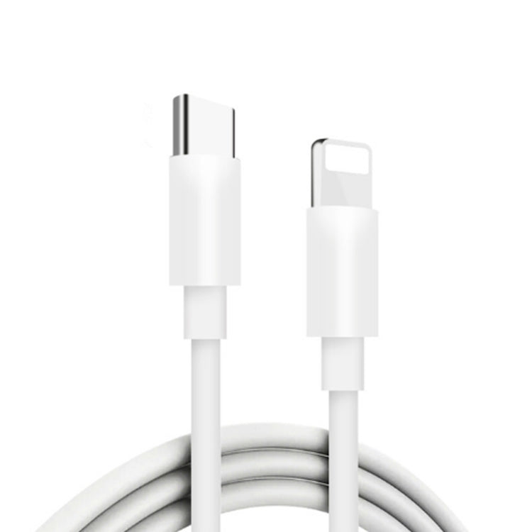 كابل بيانات شحن فلاش PD بقوة 18 واط USB-C / تايب-سي إلى 8 دبابيس لأيفون X / 11 / 11 برو / 11 برو ماكس / XR / SE 2020، 1 م، 2 م