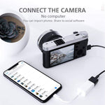 محول FA-STAR ZS-KL21826 من 8 دبابيس إلى USB 3.0 OTG، يدعم iOS 13 وما فوق