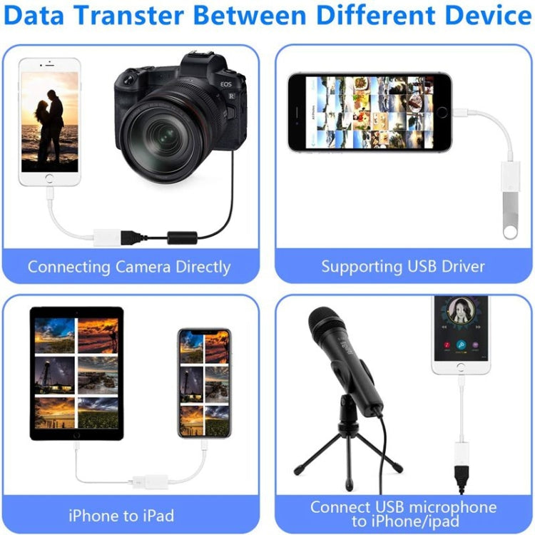 محول FA-STAR ZS-KL21826 من 8 دبابيس إلى USB 3.0 OTG، يدعم iOS 13 وما فوق