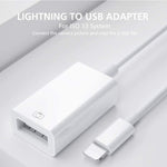 محول FA-STAR ZS-KL21826 من 8 دبابيس إلى USB 3.0 OTG، يدعم iOS 13 وما فوق