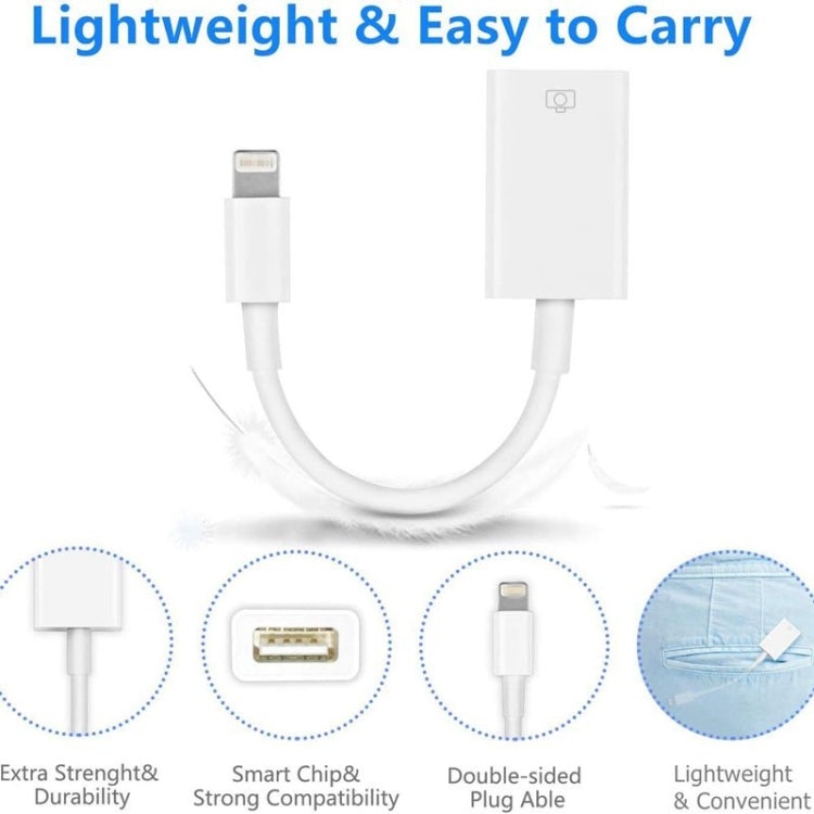 محول FA-STAR ZS-KL21826 من 8 دبابيس إلى USB 3.0 OTG، يدعم iOS 13 وما فوق