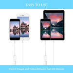 محول FA-STAR ZS-KL21826 من 8 دبابيس إلى USB 3.0 OTG، يدعم iOS 13 وما فوق