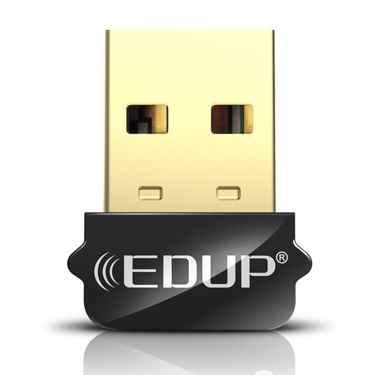 محول واي فاي USB من إيدوب EP-AC1651 بسرعة 650 ميجابت في الثانية، ثنائي النطاق 5G/2.4GHz، بطاقة شبكة لاسلكية خارجية، مستقبل واي فاي للابتوب ويندوز وماك أو إس