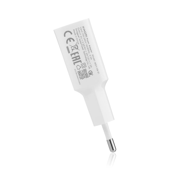 شاحن شحن سريع أصلي شاومي MDY-08-EI 18 واط Type-C / USB-C، قابس الاتحاد الأوروبي، MDY-08-EI