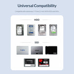 غلاف قرص صلب محمول ORICO 2526C3 بحجم 2.5 بوصة USB-C / Type-C