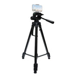 L-3600 حامل ثلاثي القوائم مباشر مع جيمبال تخميد ثلاثي الأبعاد لوحة تحرير سريعة قابلة للفصل تعديل الارتفاع 62-170 سم لكاميرا SLR ضوء مباشر بروجكتور (أسود)، L-3600