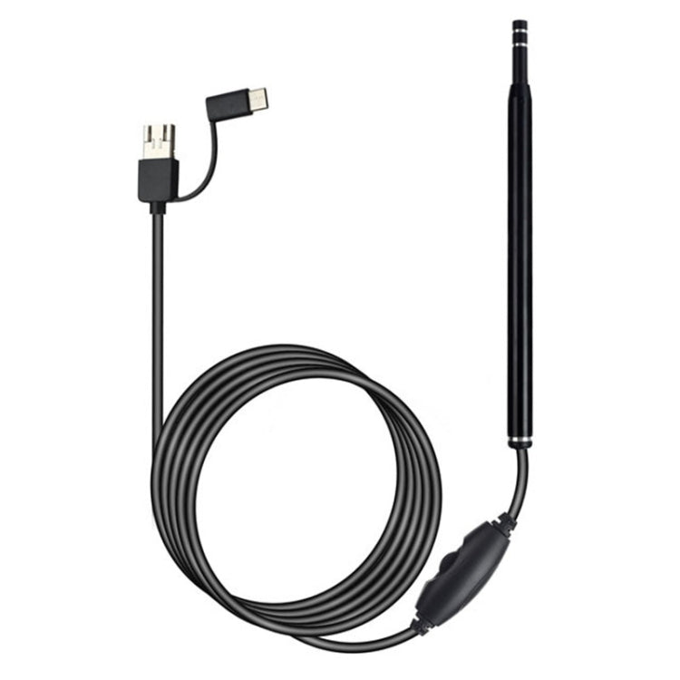 منظار أذن رقمي USB HD ثلاثي الوظائف 3 في 1 لفحص الأذن وإزالة شمع الأذن