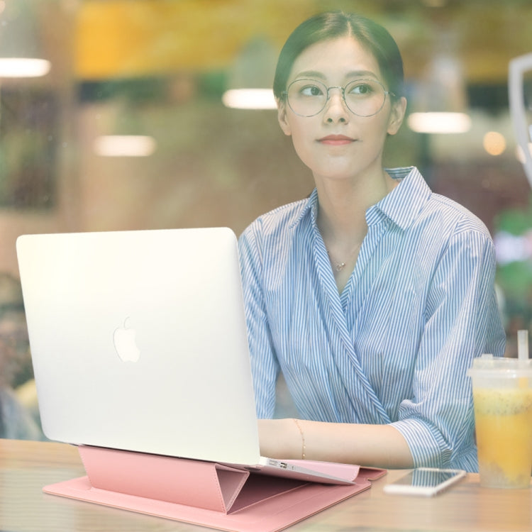 حقيبة لابتوب محمولة مقاومة للماء PU مع حامل لابتوب 4 في 1، 11/12 بوصة، 13/14 بوصة، 15/16 بوصة