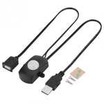 مفتاح حساس حركة PIR بالأشعة تحت الحمراء لجسم الإنسان USB DC 5V/12V/24V لشريط إضاءة LED، أسود، أبيض