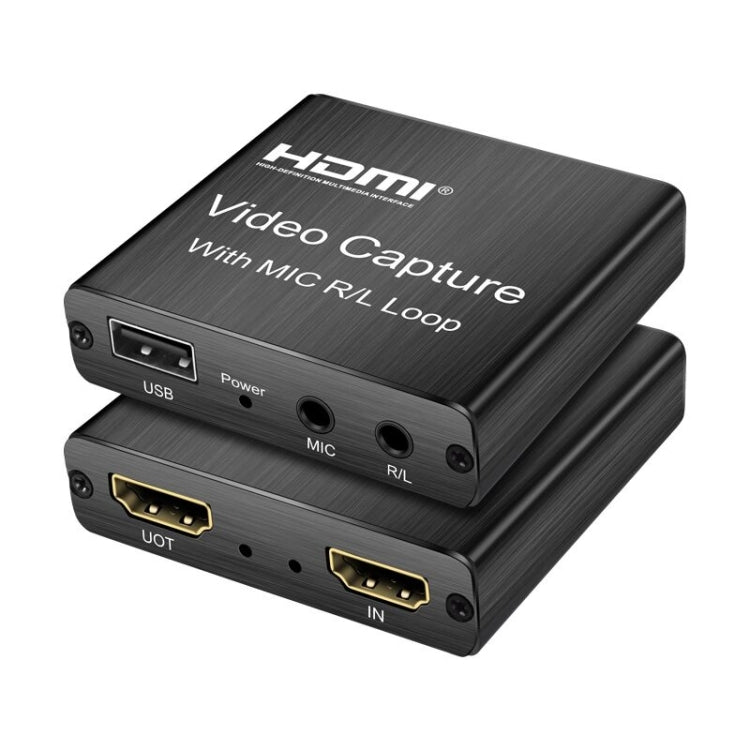 بطاقة التقاط فيديو HDMI بدقة HD 1080P 4K، HDMI إلى USB 2.0 صندوق التقاط الفيديو