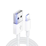 XJ-018 كابل بيانات شحن سريع USB ذكر إلى 8 دبابيس ذكر، الطول: 2م، 2م
