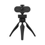 كاميرا ويب B1 بدقة 4 ملايين بكسل بدقة 2K HD 1080P مع دوران 360 درجة مع ميكروفون وحامل ثلاثي القوائم