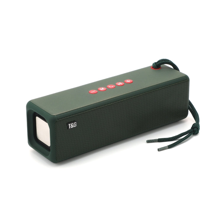 مكبر صوت بلوتوث T&G TG271 TWS مع مضخم صوت وحبل مضفر، يدعم USB/AUX/بطاقة TF/راديو FM