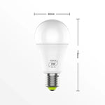 لمبة ذكية LED 9W E27 RGBCW واي فاي، إضاءة ذكية لاسلكية لأتمتة المنزل، 220V