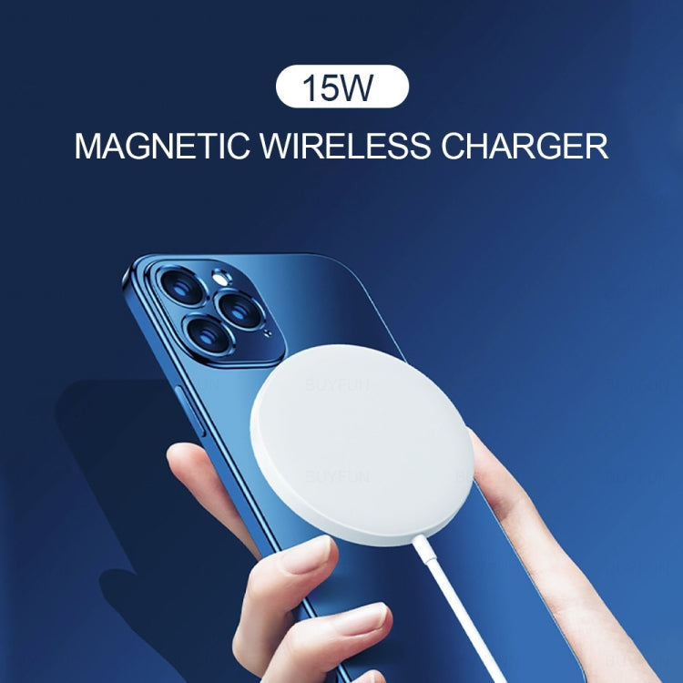 XJ-31 مجموعة شاحن لاسلكي مغناطيسي 2 في 1 بقدرة 15W + شاحن سفر PD 20W USB-C / Type-C لسلسلة iPhone 12، قابس الاتحاد الأوروبي، قابس الولايات المتحدة، قابس المملكة المتحدة