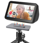 للسماعة الذكية بشاشة Echo Show 8 مع مجموعة حامل دوار مغناطيسي قابل للتعديل 360 درجة، لـ Echo Show 8