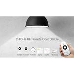 FUT017 لمبة LED مزدوجة بيضاء 6W، تحكم لاسلكي RF 2.4GHz، واي فاي، سطوع قابل للتعديل، قابل للتعتيم