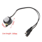 مفتاح حساس حركة PIR بالأشعة تحت الحمراء لجسم الإنسان DC 5-24V/5A مع قابس لشريط إضاءة LED