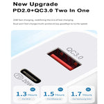 SDC-20WA+C 20W PD + QC 3.0 USB Dual Fast Charging Universal Travel Charger, UK Plug, UK Plug