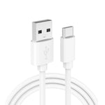 شاحن سفر USB محمول LZ-023 18W QC 3.0 + كابل بيانات USB إلى Type-C 3A، قابس أوروبي، كابل بيانات Type-C، قابس أوروبي