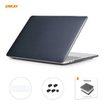 مجموعة ENKAY 3 في 1: غطاء حماية شفاف للابتوب + فيلم لوحة مفاتيح TPU نسخة الاتحاد الأوروبي + مجموعة سدادات مضادة للغبار لماك بوك برو 16 بوصة A2141 (مع شريط اللمس)، لماك بوك برو 16 بوصة A2141 (مع شريط اللمس)